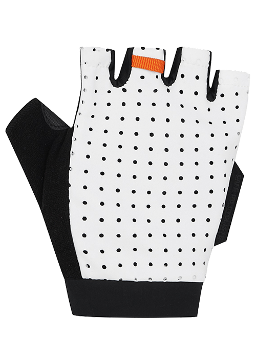 Unisex Cycling Mitts White Cafe du Cycliste