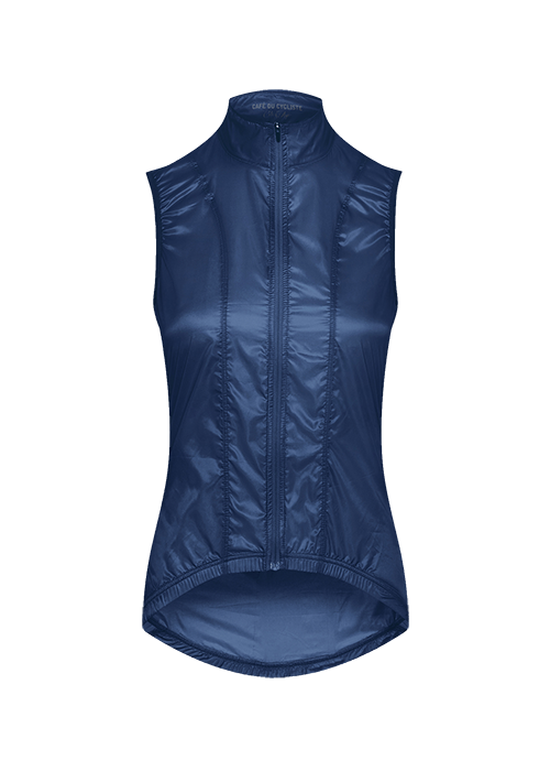 Women's Cycling Gilet Petra Navy