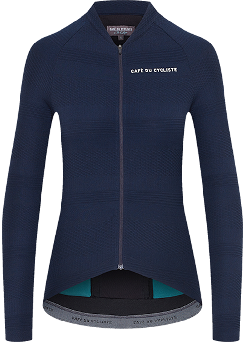 Café du Cycliste サイクルジャージ コリンヌLサイズ ネイビー Café du Cycliste サイクルジャージ コリンヌLサイズ ネイビー