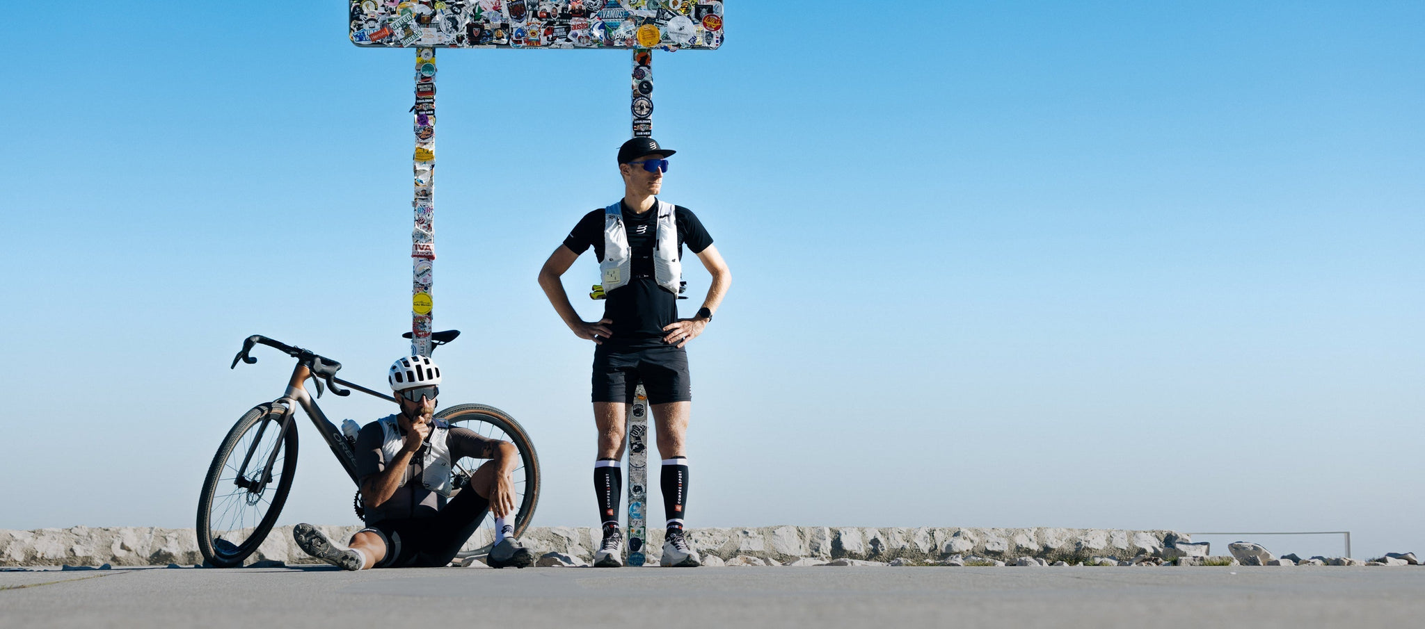 TWO FEET, TWO WHEELS… ONE MOUNTAIN, ONE VEST.