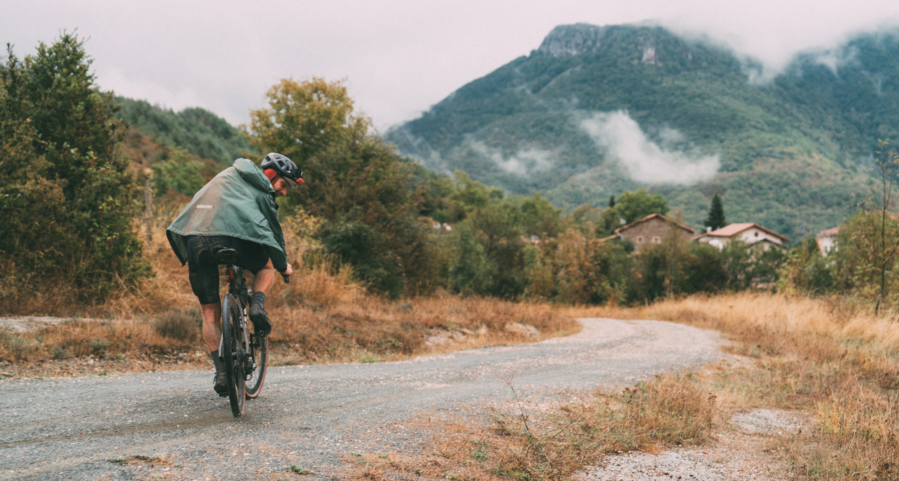 【新品】Cafe du Cycliste イングリッド XL アルパイングリーン フード付きロングスリーブジャージ【Ingrid】｜Cafe du Cycliste