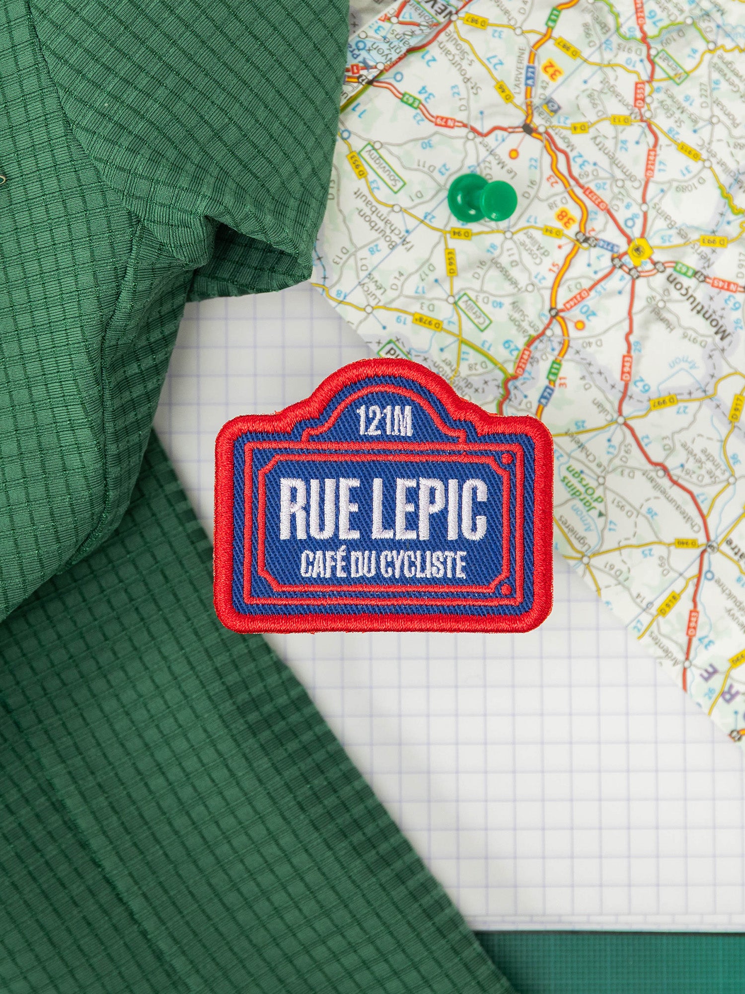 Insigne sur cuir Chef de centre Pompier étoile vermeil Insigne sur cuir Chef de centre Pompier étoile vermeil