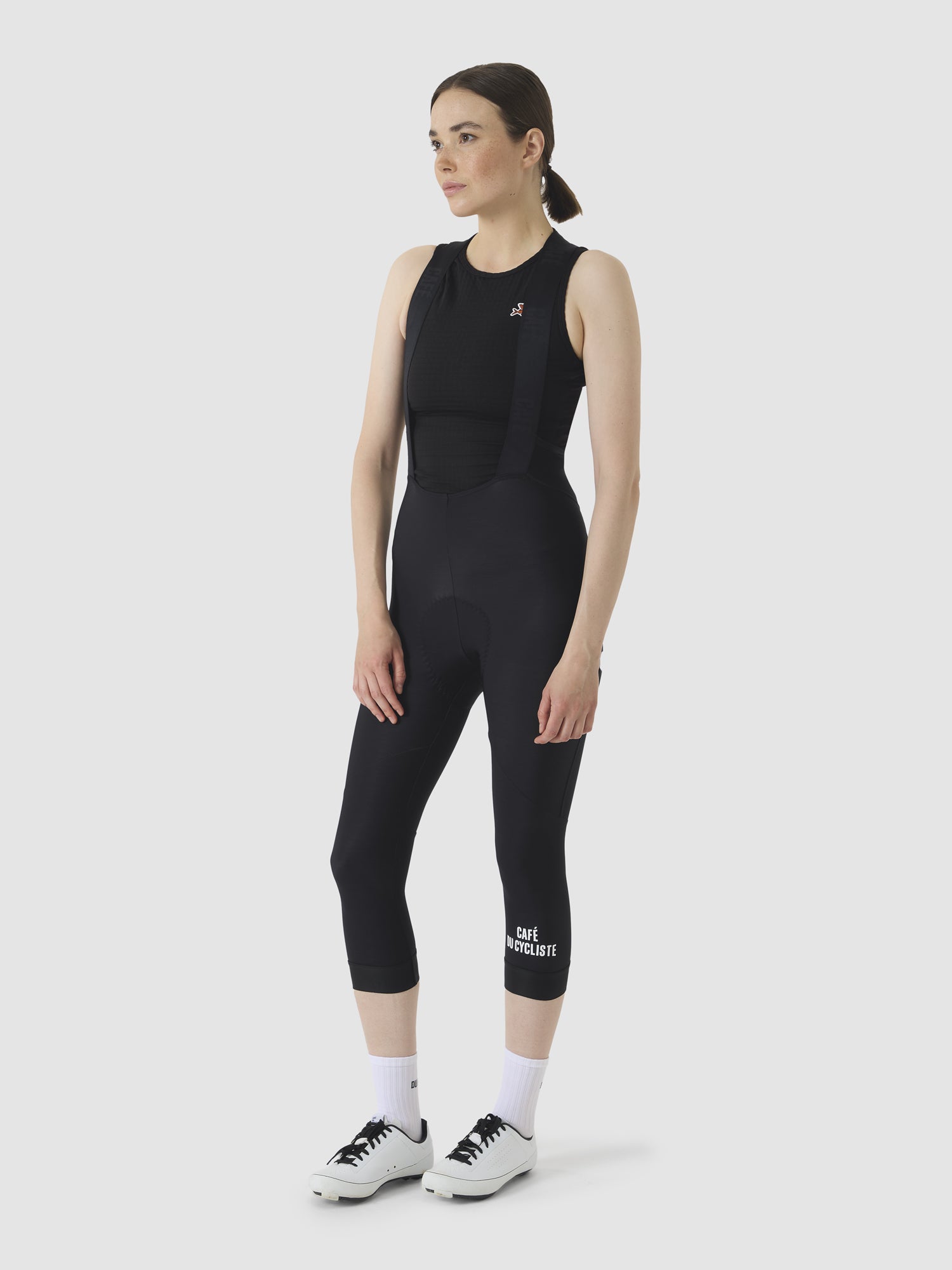 Women's Cycling Bib Shorts Adrienne Black – Café du Cycliste | CA