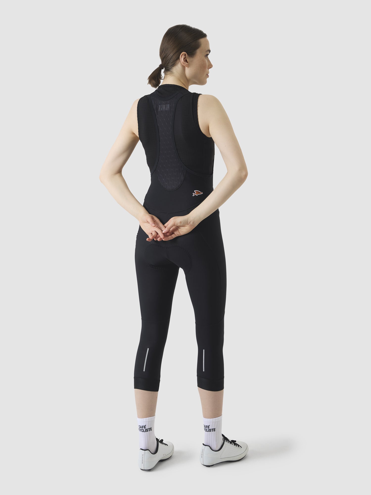 Women's Cycling Bib Shorts Adrienne Black – Café du Cycliste | CA
