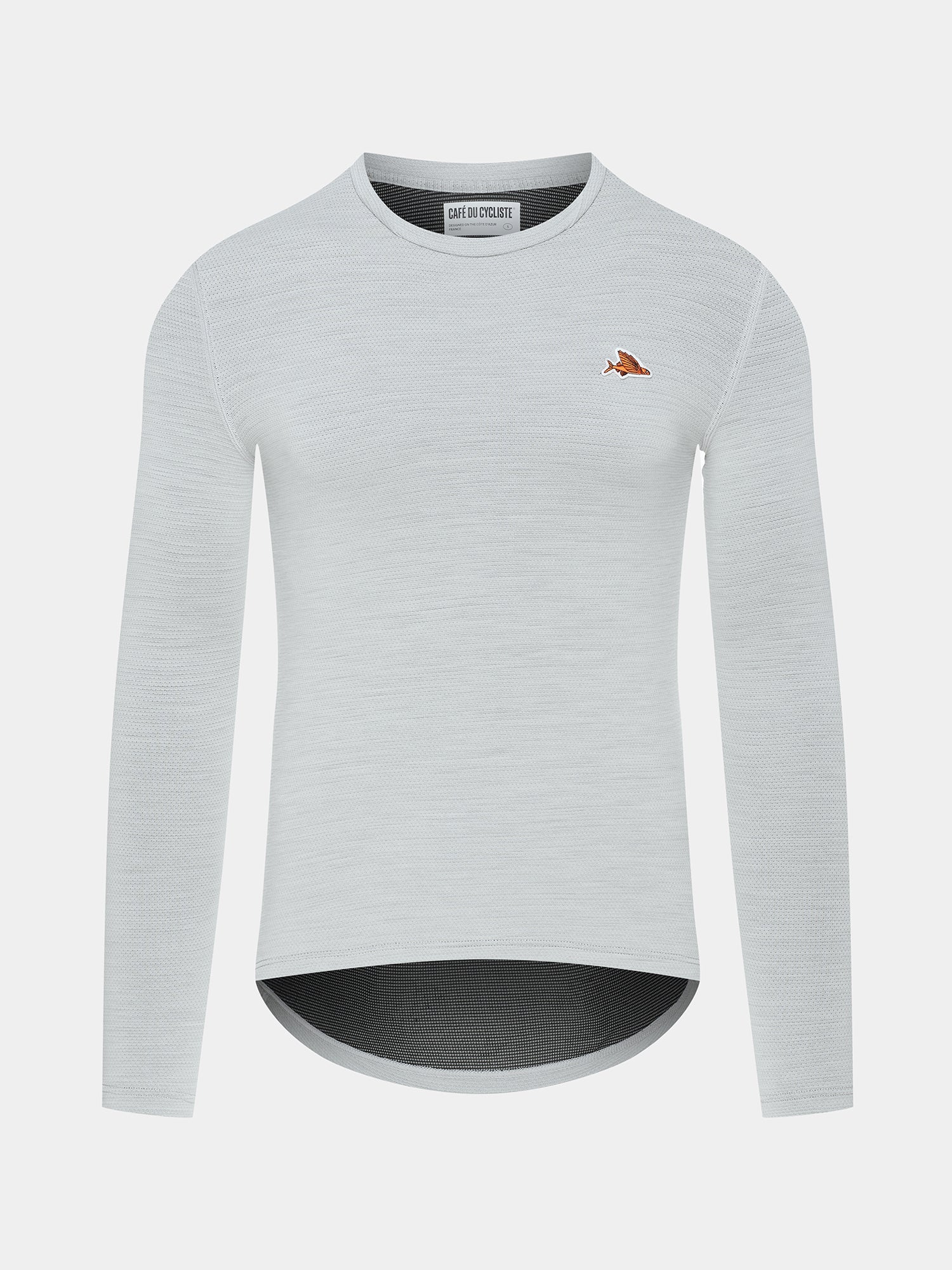 cafe du cycliste Men's Cycling Base Layer Judith Mountain Fog