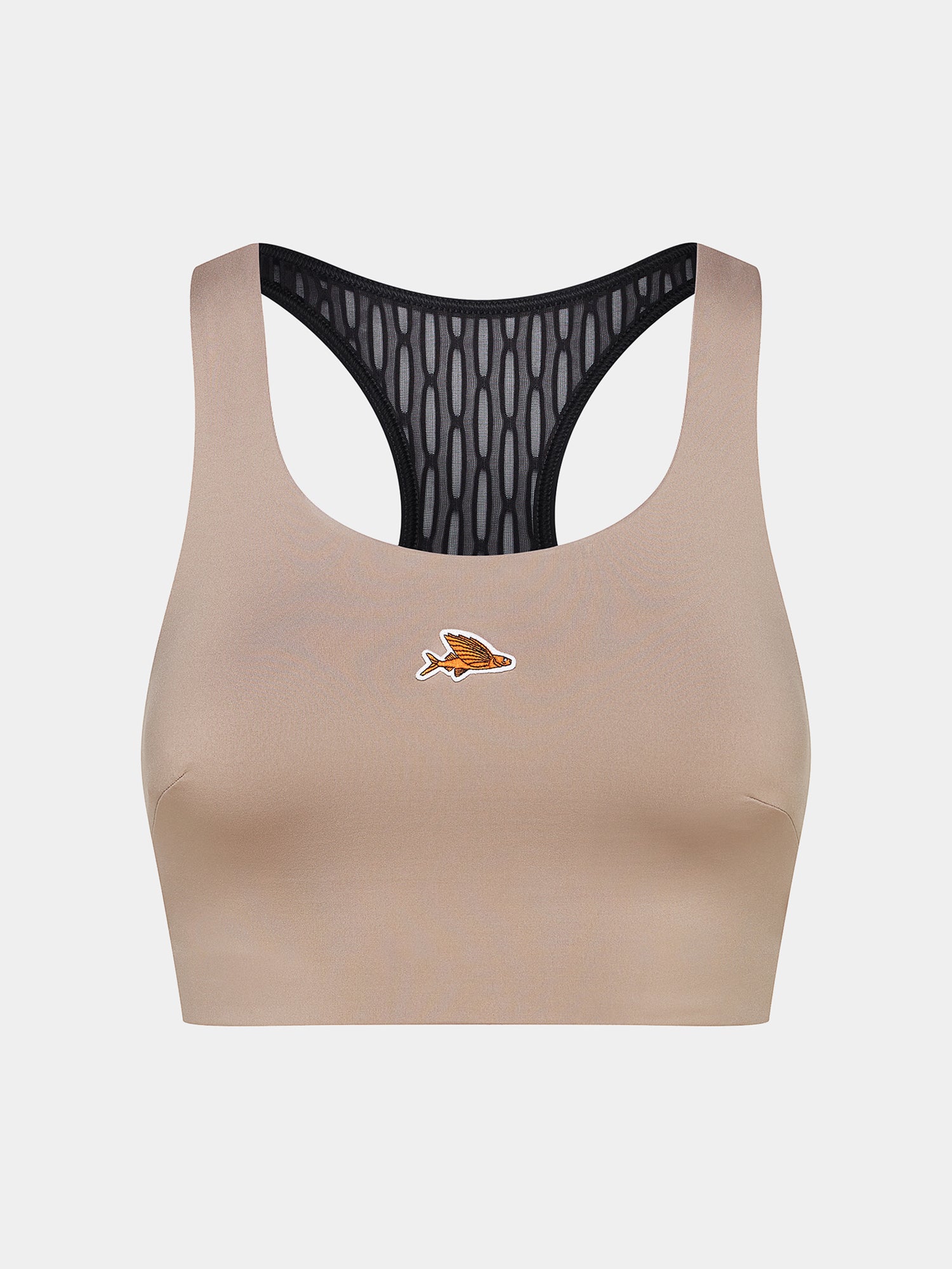 cafe du cycliste Sports Bra Cesarine Oyster Grey