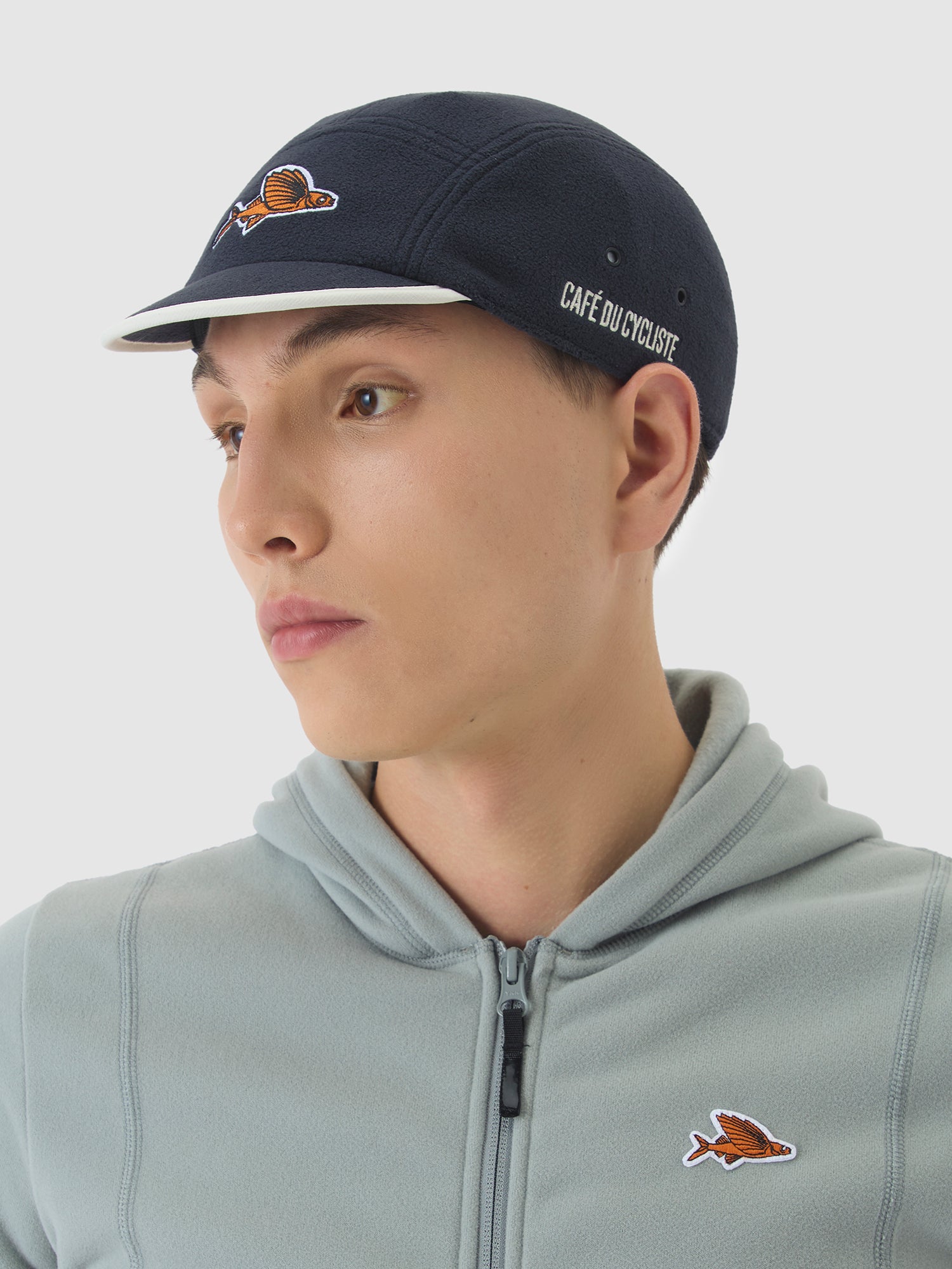Unisex Winter Gravel Cycling Cap Anthracite – Café du Cycliste | CA