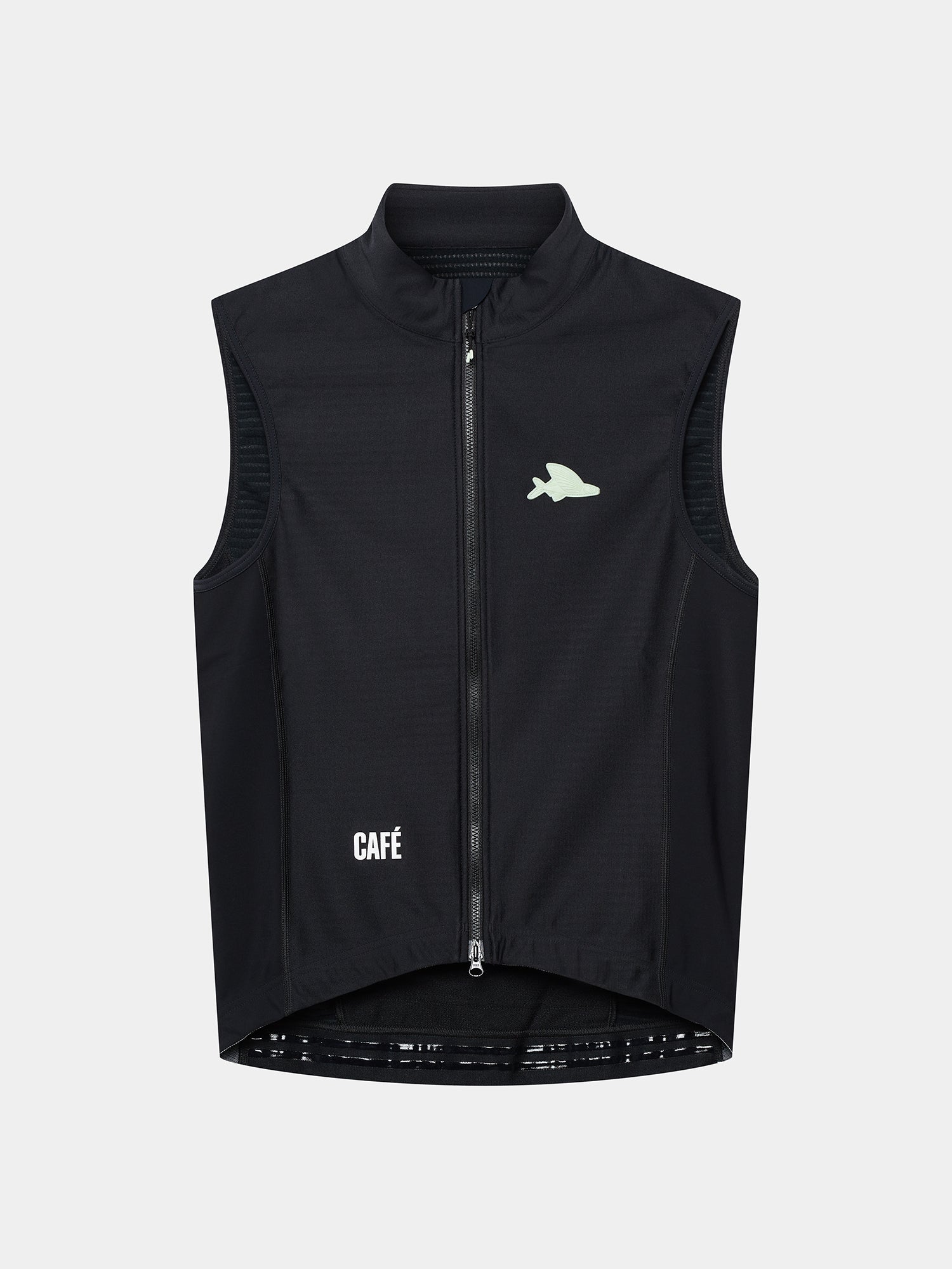 Men's Cycling Gilet Sibille Black – Café du Cycliste CA