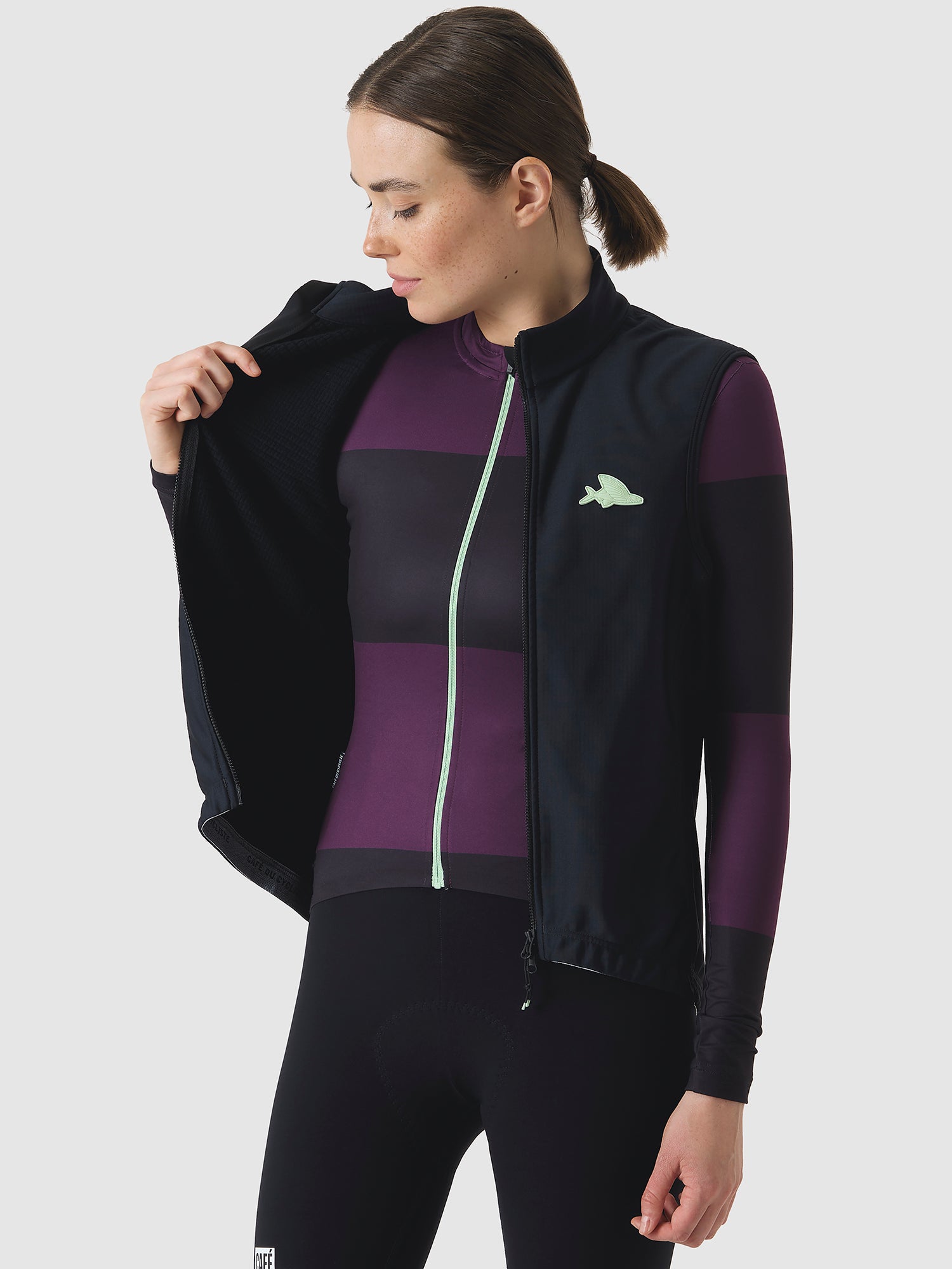Gilet vélo coupe-vent Alé Cycling Klimatik Black Reflective 2022 Gilet vélo coupe-vent Alé Cycling Klimatik Black Reflective 2022