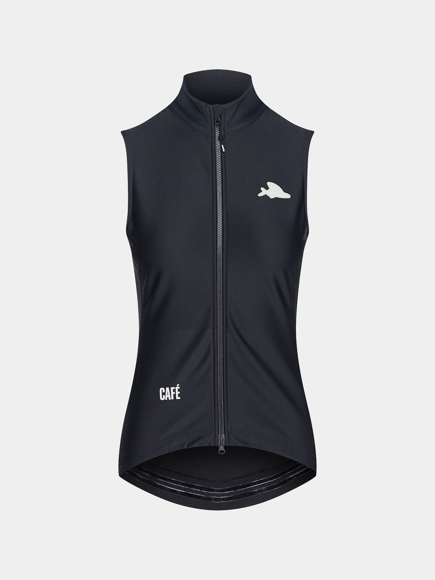 cafe du cycliste Women's Cycling Gilet Sibille Black