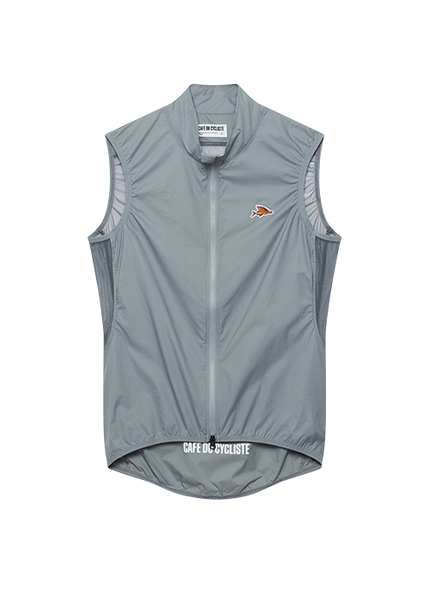 CAFÉ DU CYCLISTE Edith Gilet XS Chalk B-GWI-EDITH-M-CHLK-