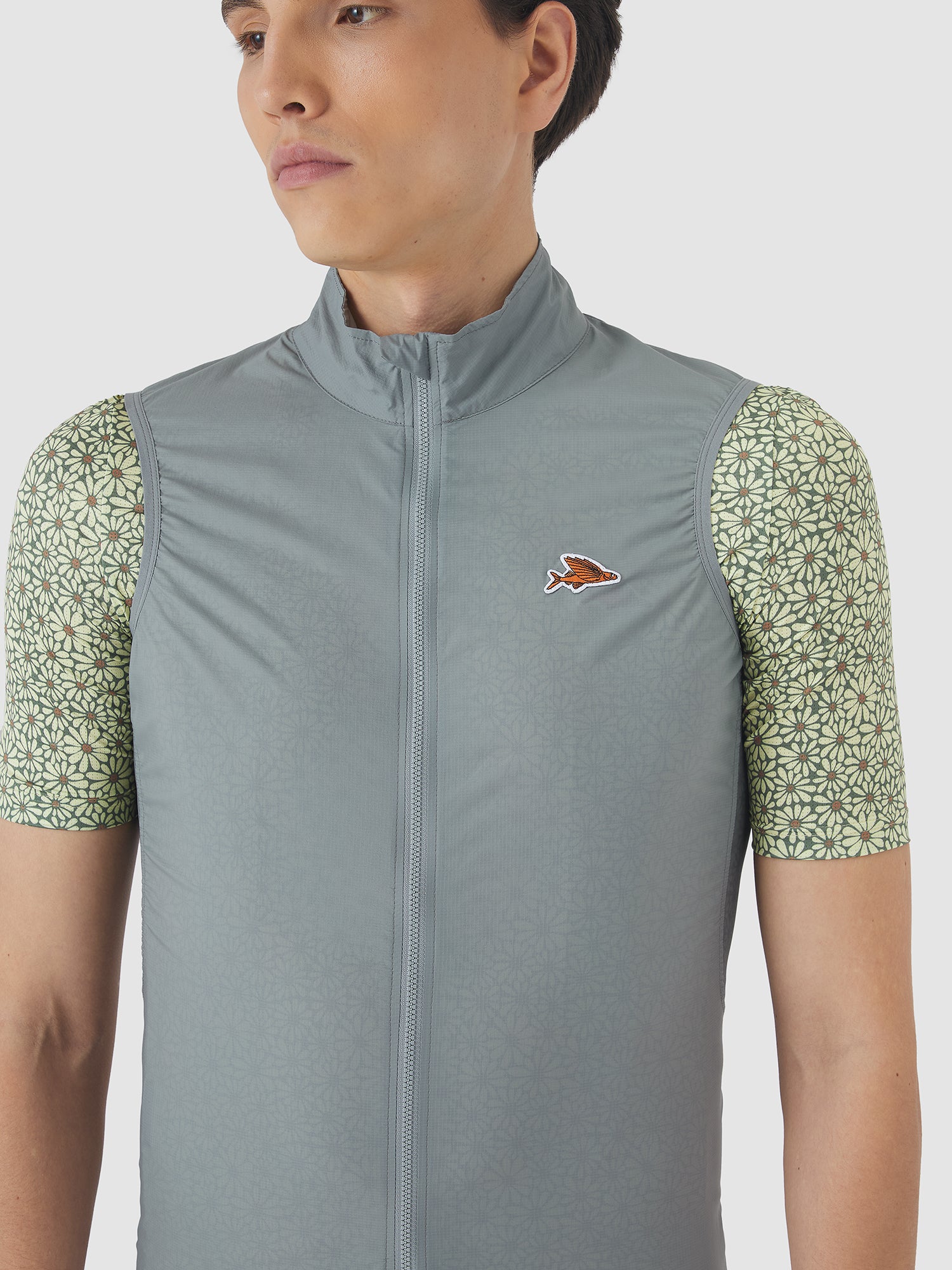 Unisex Cycling Gilet Alexia Anthracite – Café du Cycliste | FR Unisex Cycling Gilet Alexia Anthracite – Café du Cycliste | FR