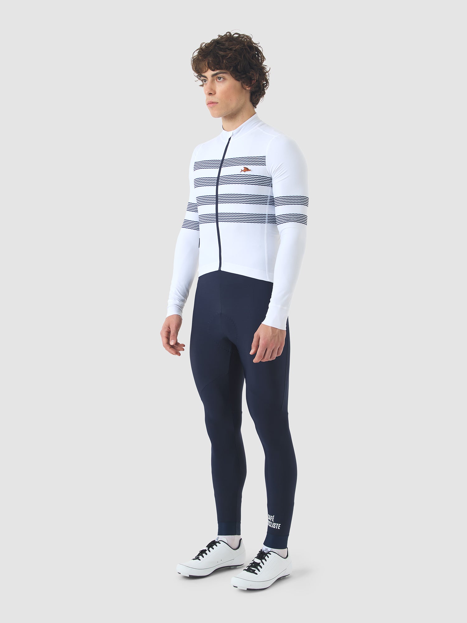 Charlie Men's Cycling Jersey Mariniere – Café du Cycliste | US