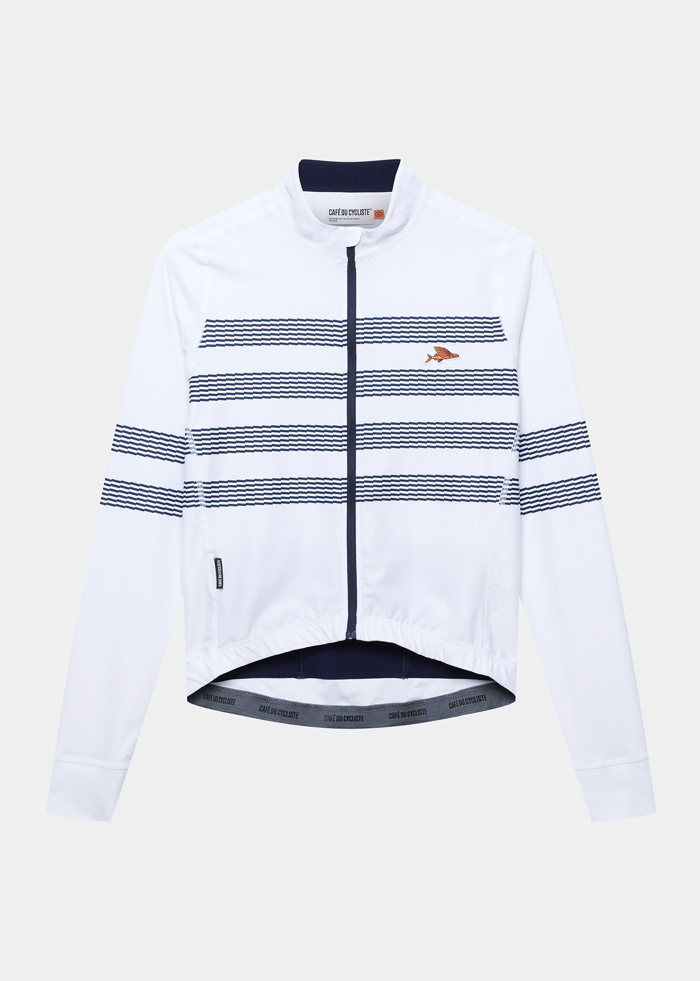 Charlie Men's Cycling Jersey Mariniere – Café du Cycliste | CA