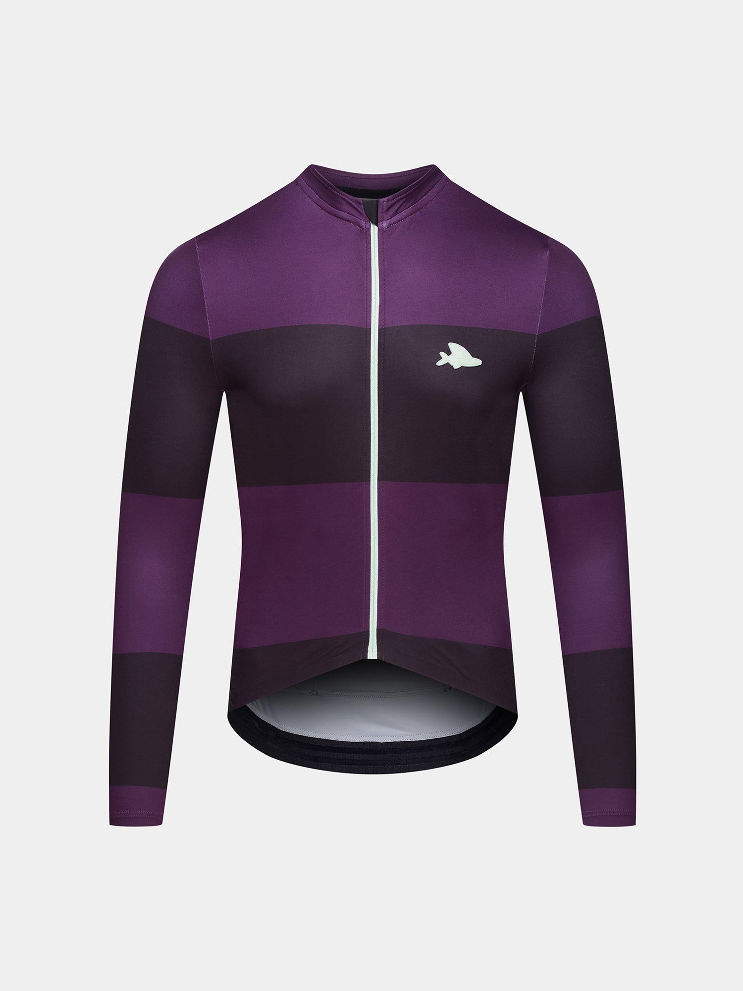 cafe du cycliste Men's Cycling Jersey Constance Black Quetsche