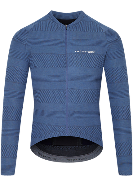Men's Cycling Jersey Corinne Denim Blue – Café du Cycliste | US