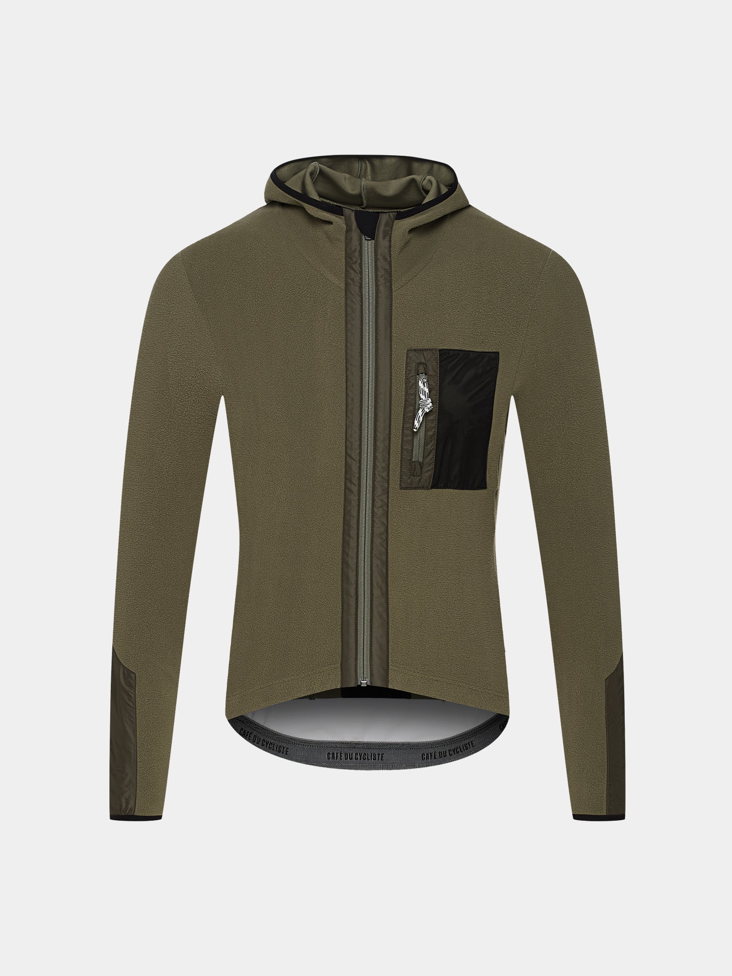 cafe du cycliste Men's Cycling Jersey Ingrid Moss Green