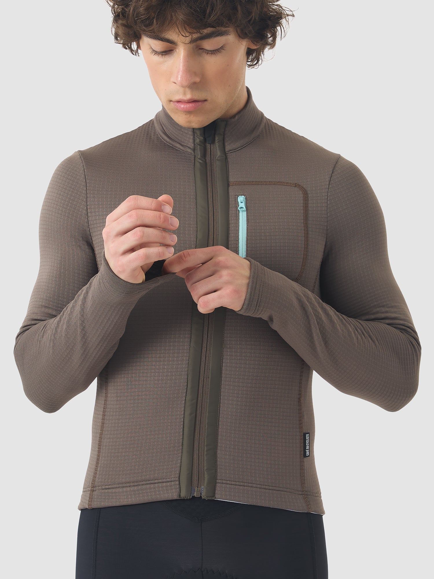 Lorenne Men's Cycling Jersey Carob – Café du Cycliste | US
