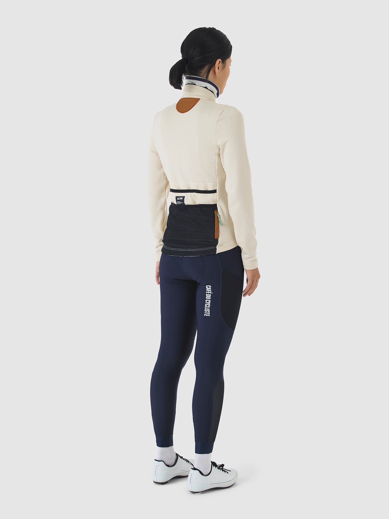 Women's Cycling Jersey Lorenne Chalk – Café du Cycliste | TL