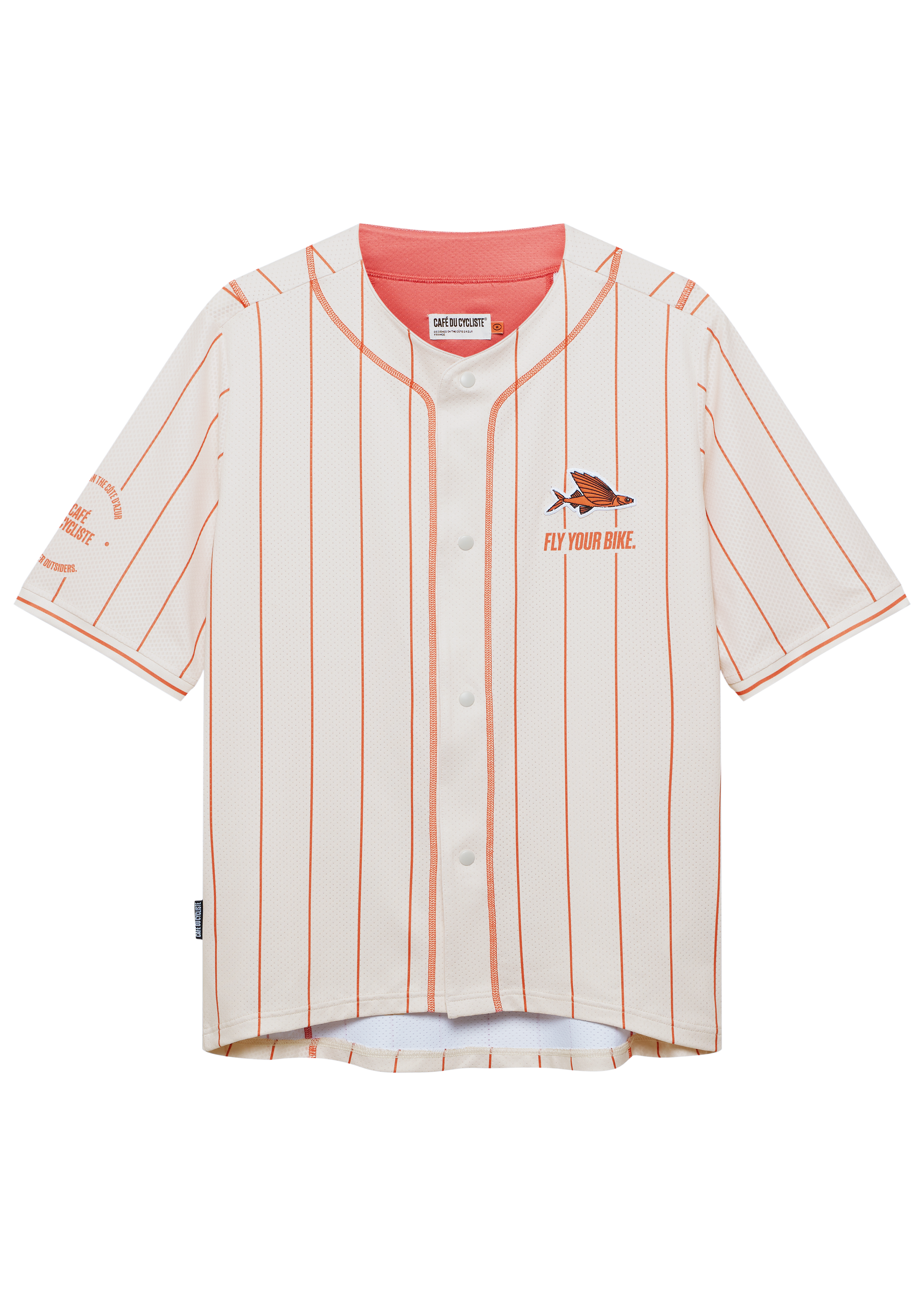 Unisex Cycling Jersey Giselle White – Café du Cycliste | FR Unisex Cycling Jersey Giselle White – Café du Cycliste | FR