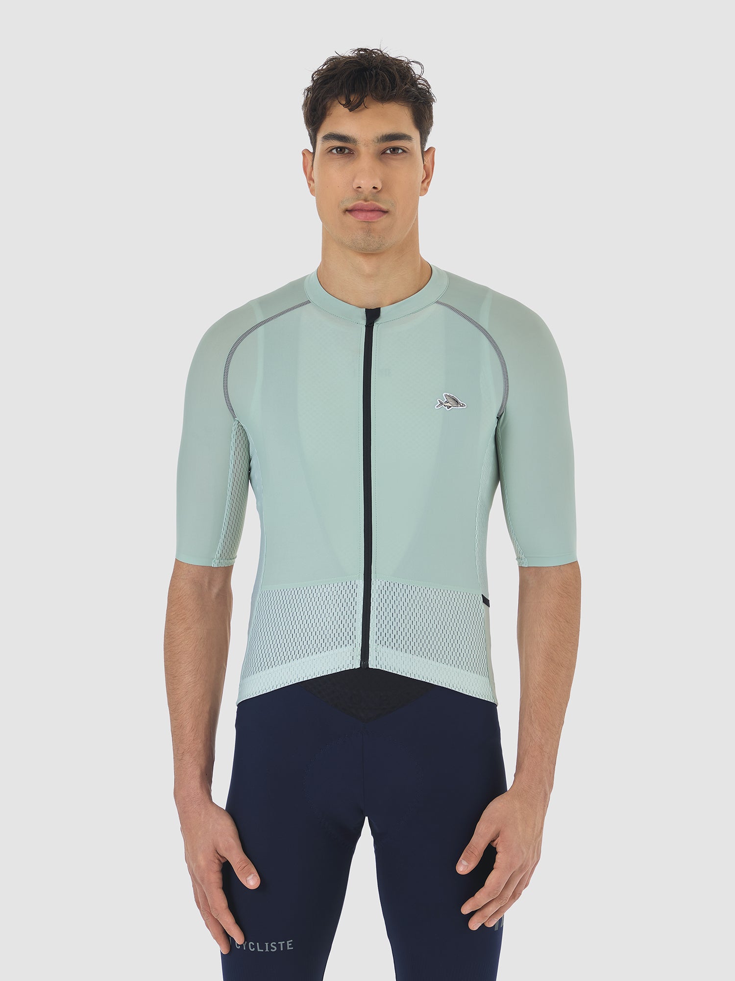 cafe du cycliste Men's Cycling Jersey Magda Jadeite