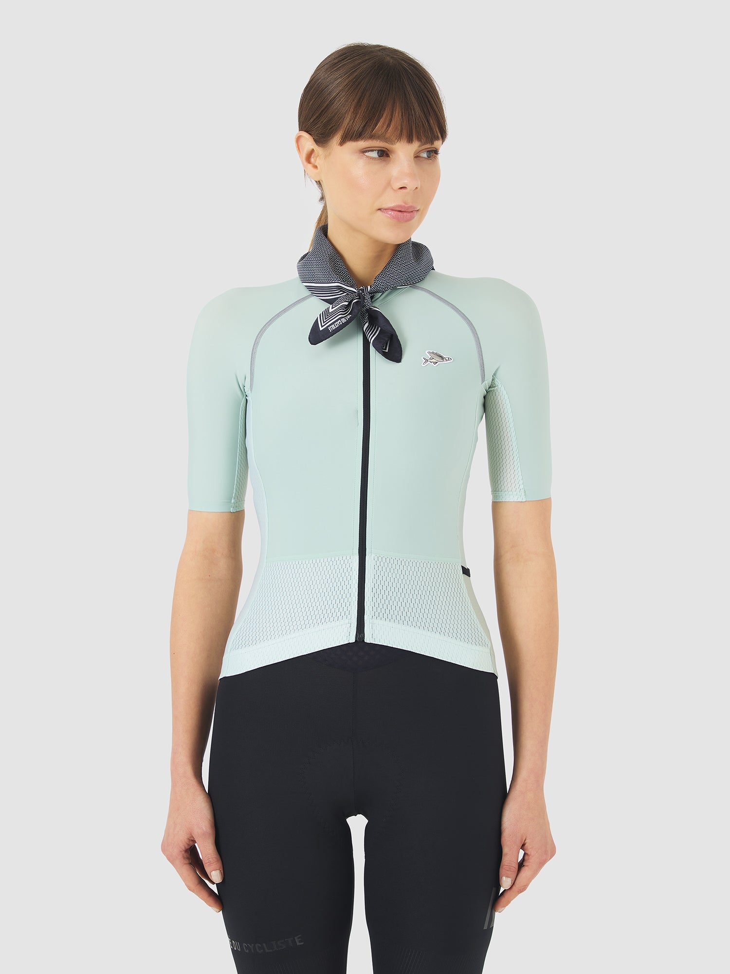 cafe du cycliste Women's Cycling Jersey Magda Jadeite