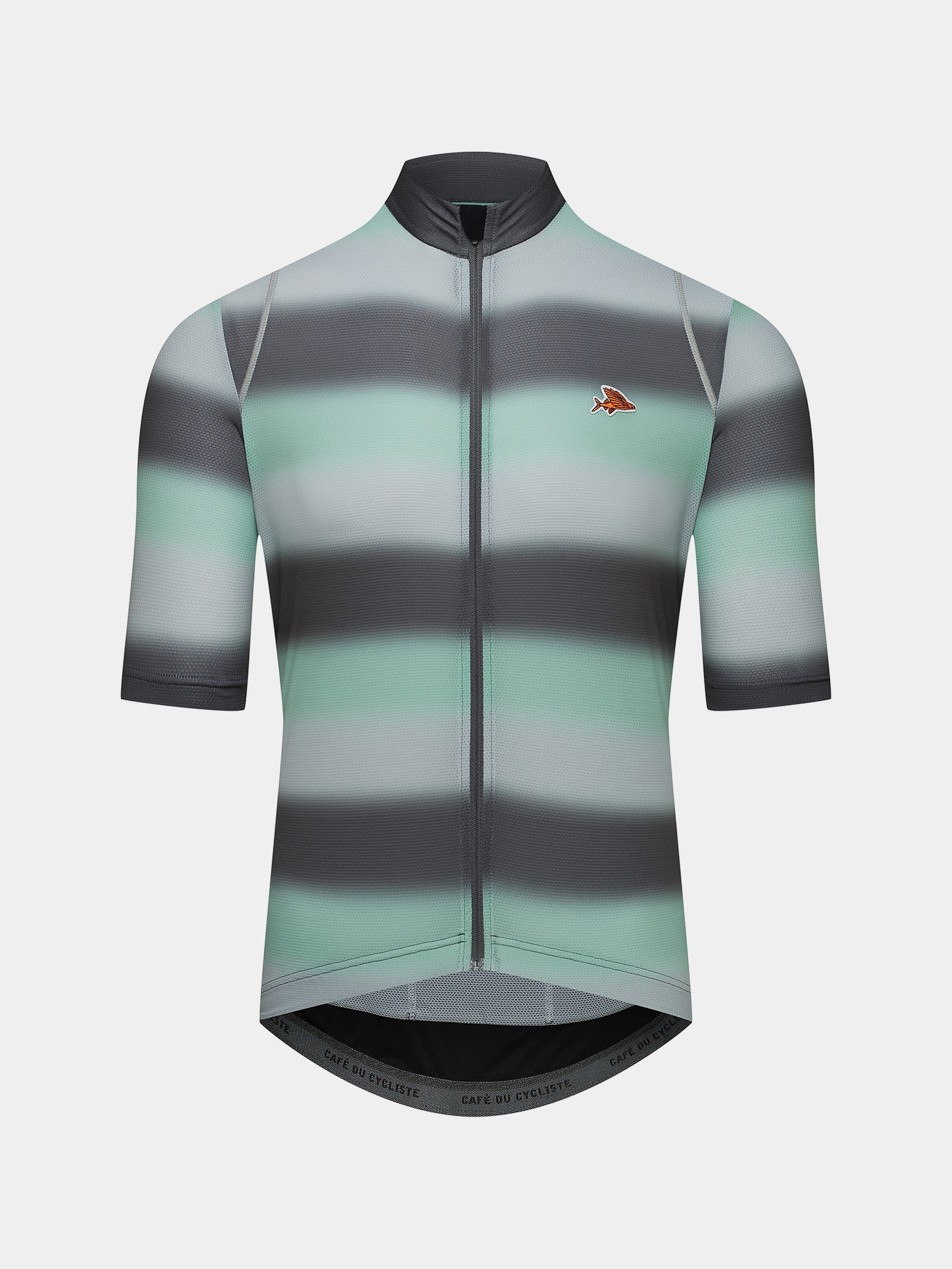 メンズ サイクリングジャージ モナ アンスラサイト – Café du Cycliste