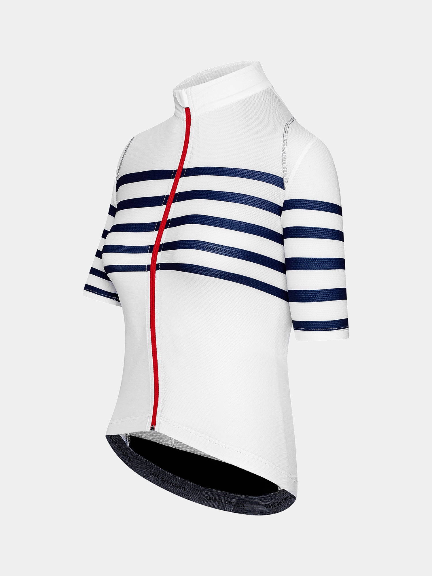 Women's Cycling Jersey Mona White Café du Cycliste
