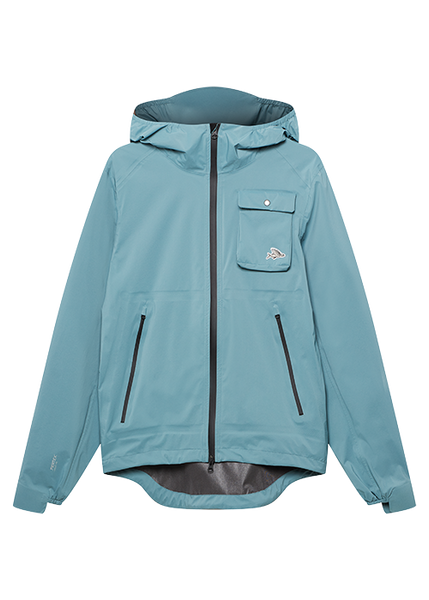 Unisex Rain Jacket Alizee Deep Water – Café du Cycliste | JP