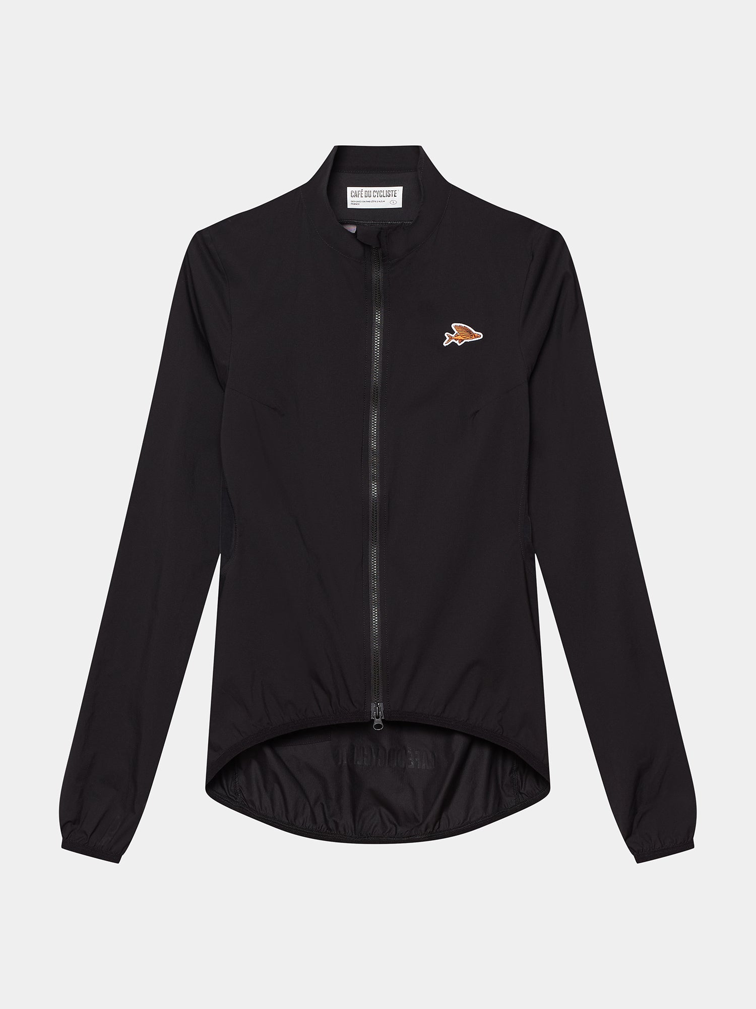 cafe du cycliste Men's Cycling Jacket Edith Black