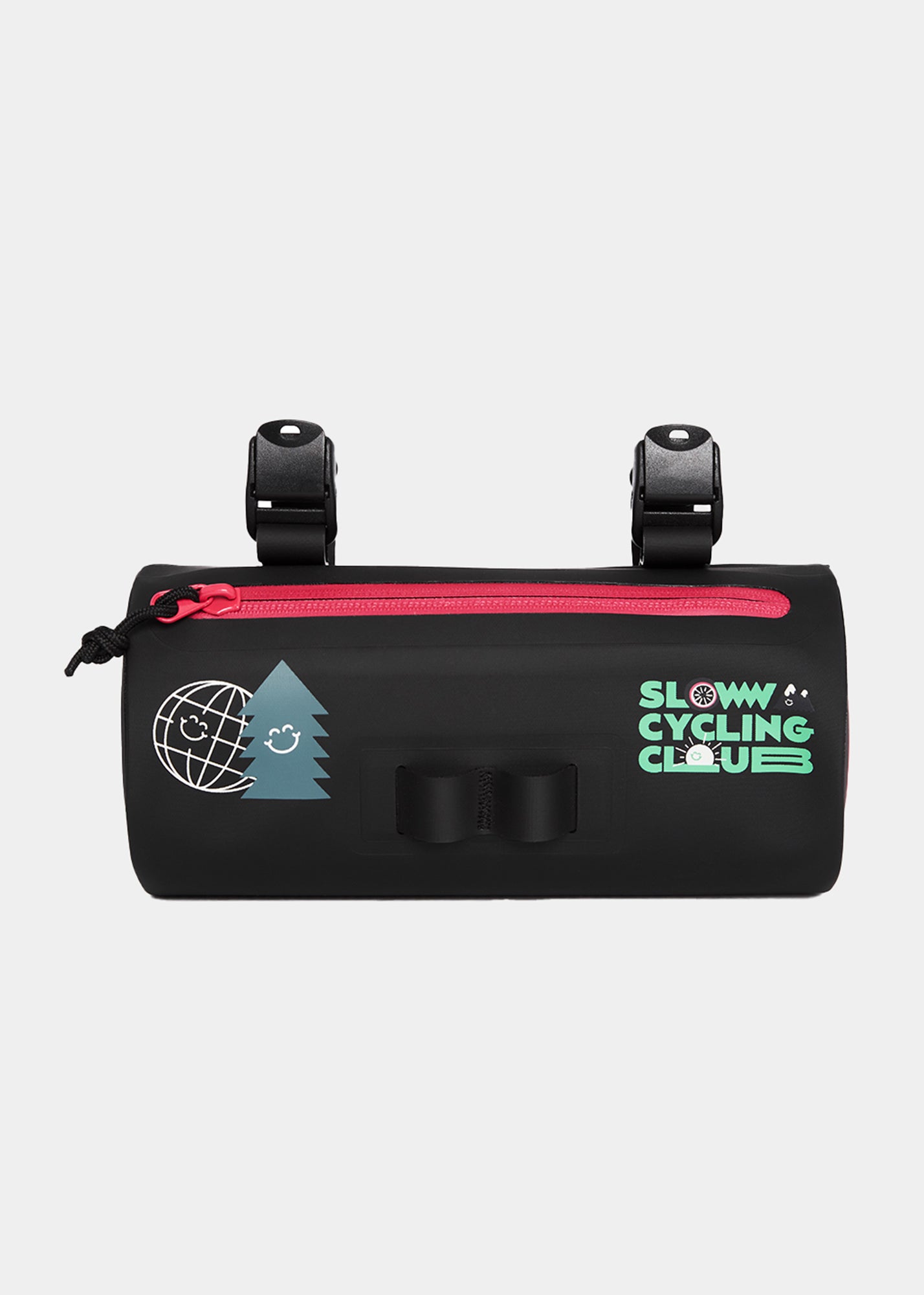 red cycling products rocket roll lenkertasche black Bike Bag Romain Black – Café du Cycliste
