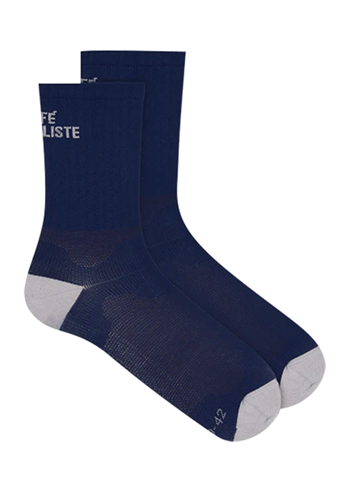 Unisex Socks Solid Navy