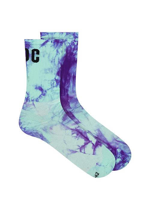 Chaussettes tie-dye Topologie