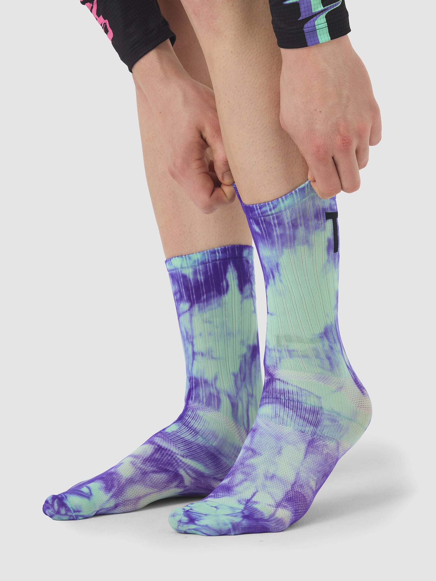 Chaussettes tie-dye Topologie