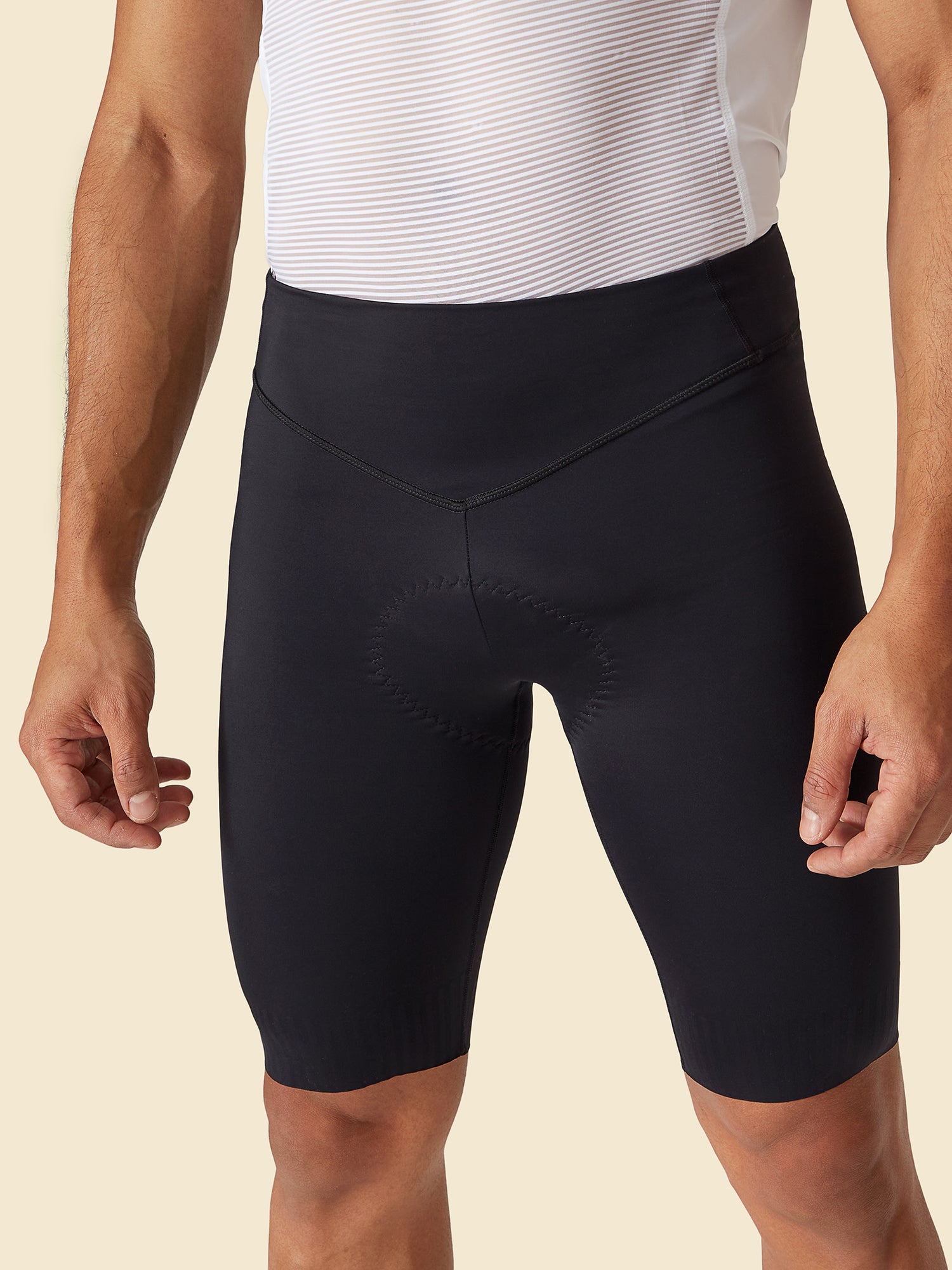 メンズ サイクリング ショーツ アルバーン ブラック – Café du