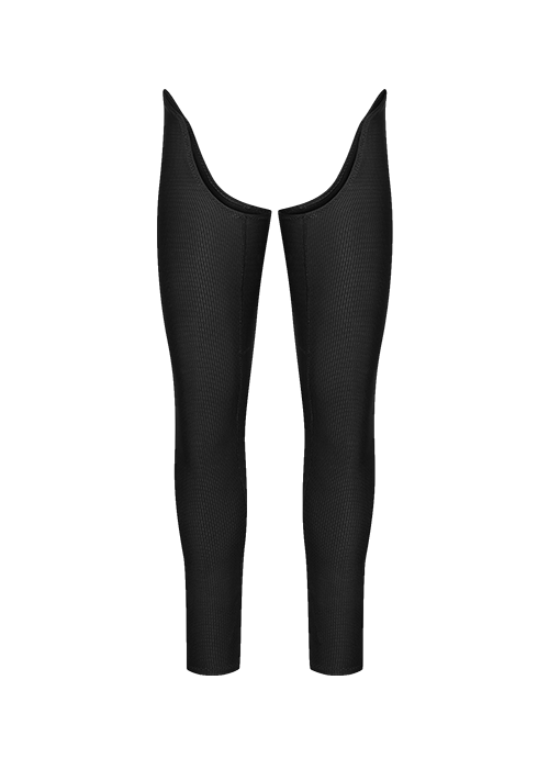 Unisex Cycling Leg Warmers Lili Black