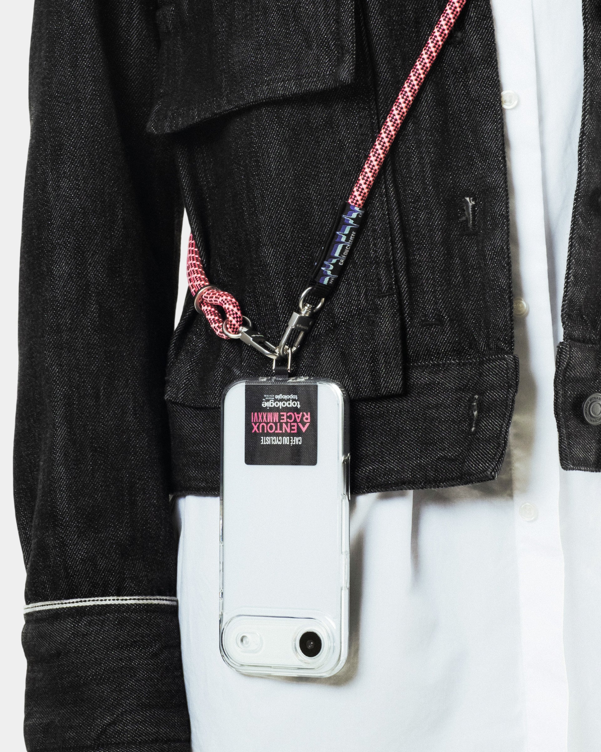 Sangle crossbody 8 mm Topologie