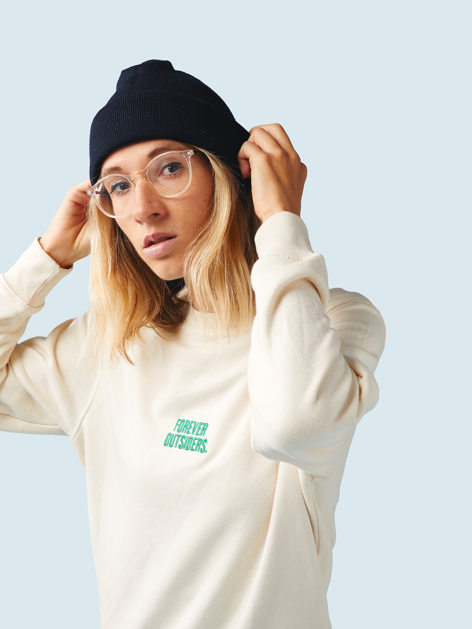 Unisex Beanie Diane Navy – Café du Cycliste | CH