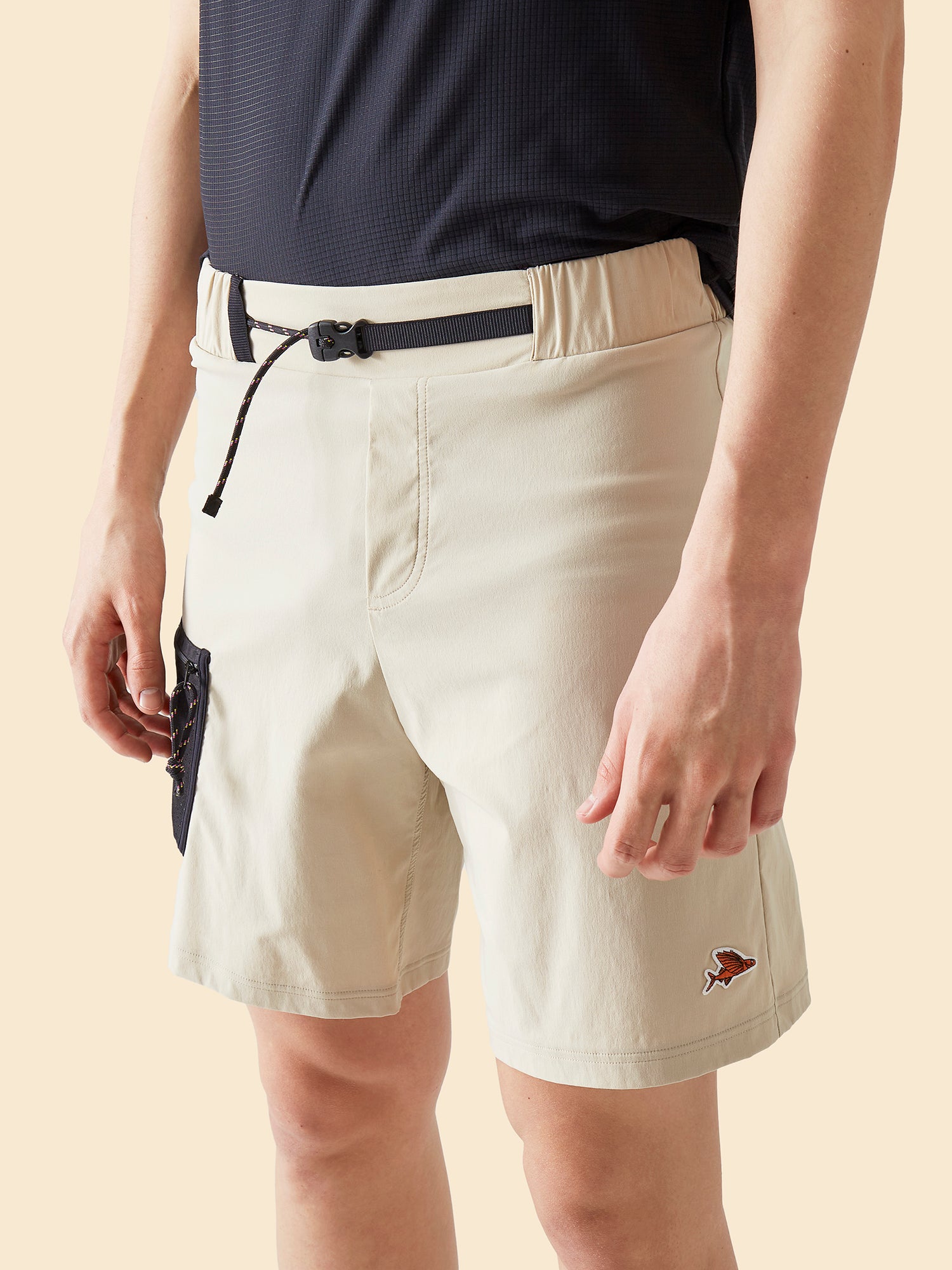 メンズ ショートパンツ エリアン パールグレー – Café du Cycliste | JP