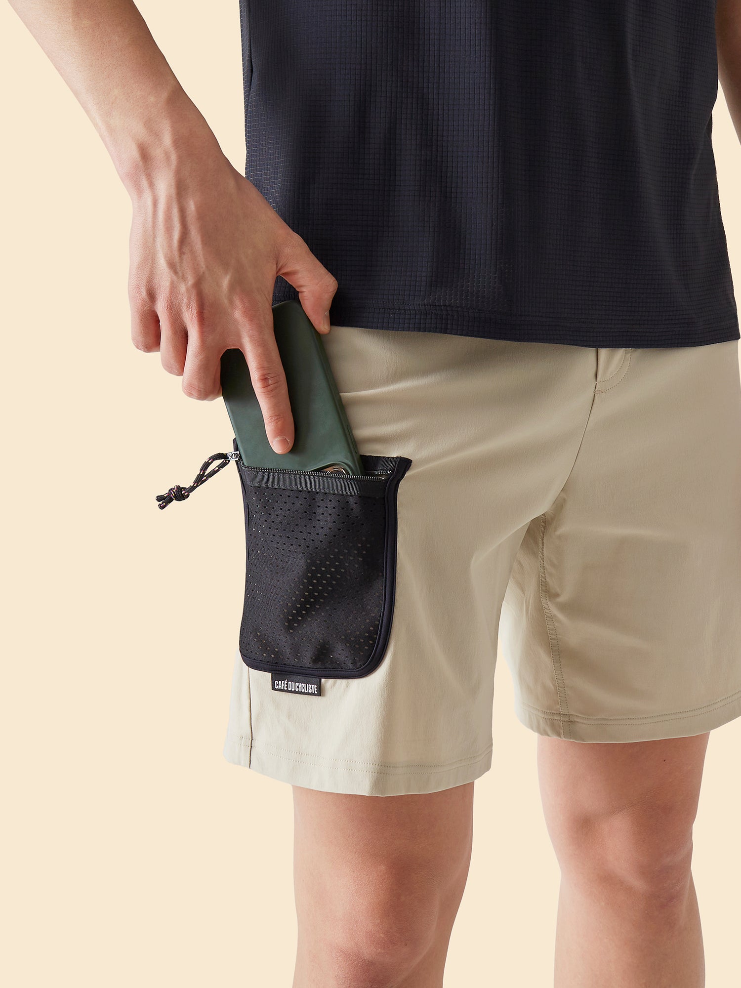 メンズ ショートパンツ エリアン パールグレー – Café du Cycliste | JP