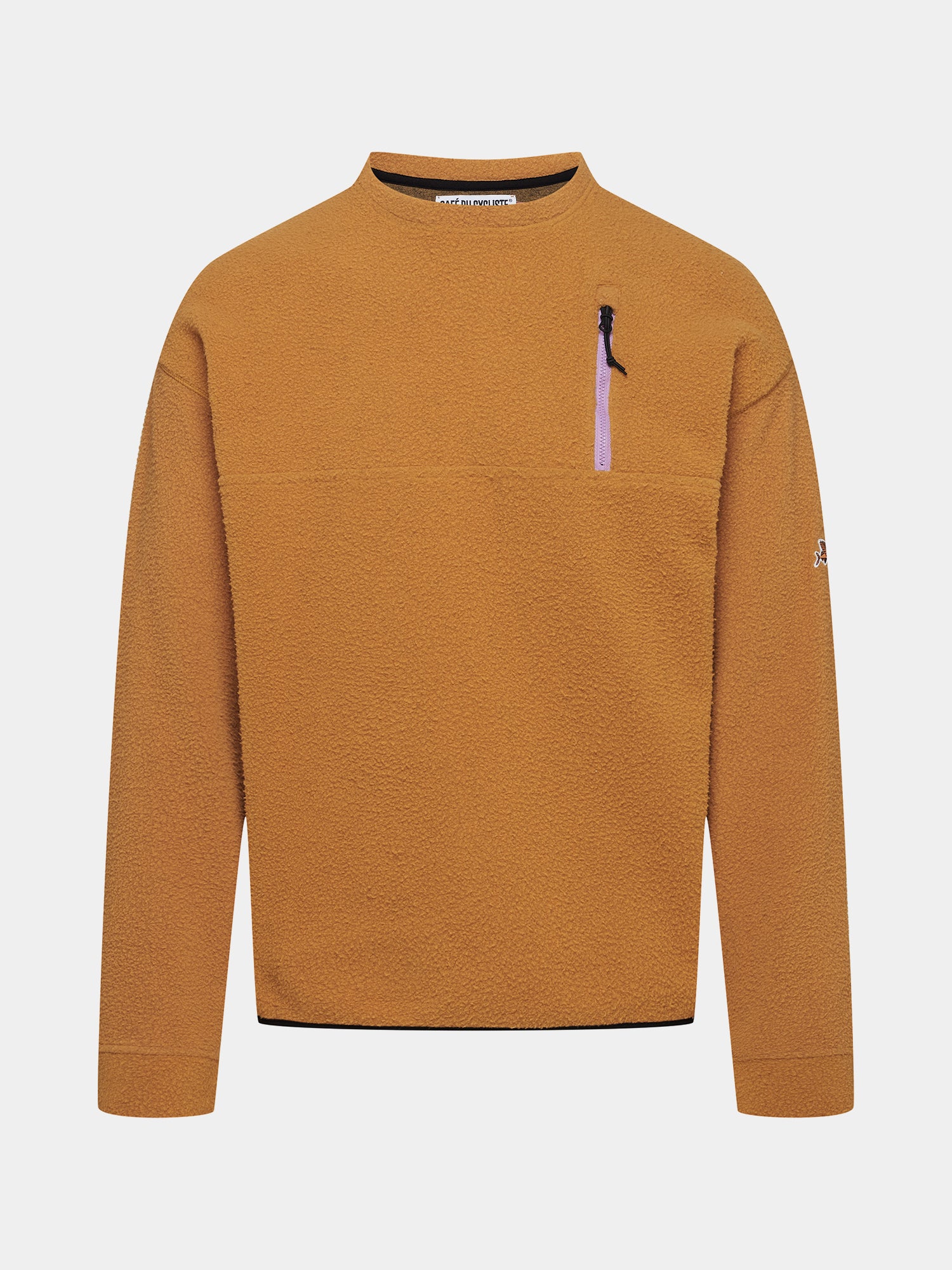 cafe du cycliste Unisex Pullover Eugenie Syrup Brown