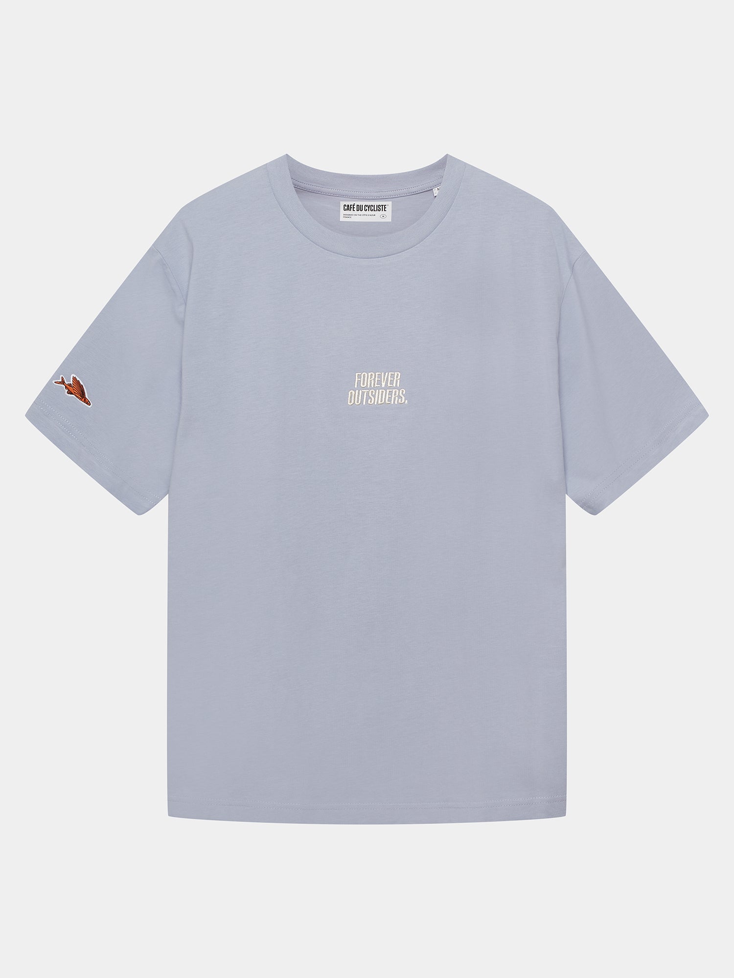cafe du cycliste Unisex T-shirt Oriane Sky Blue