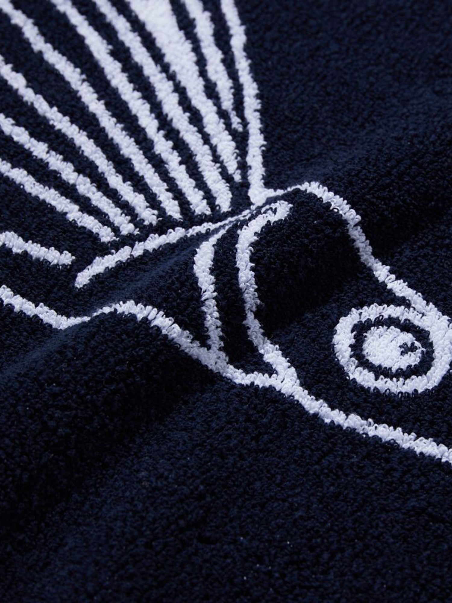Unisex Beach Towel Navy – Café du Cycliste | FR