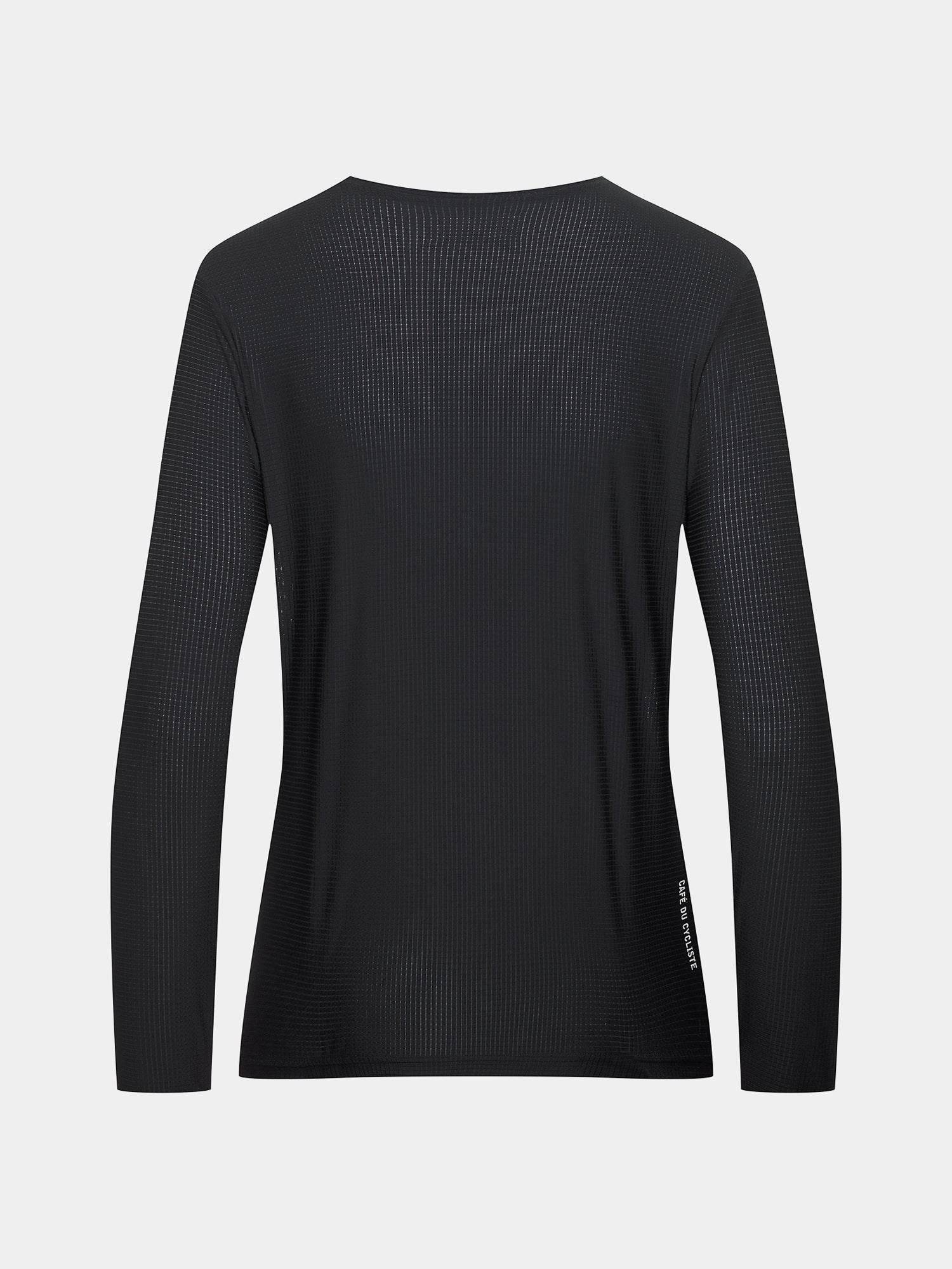 Women's Long Sleeve T-shirt Ambre Black – Café du Cycliste | CH