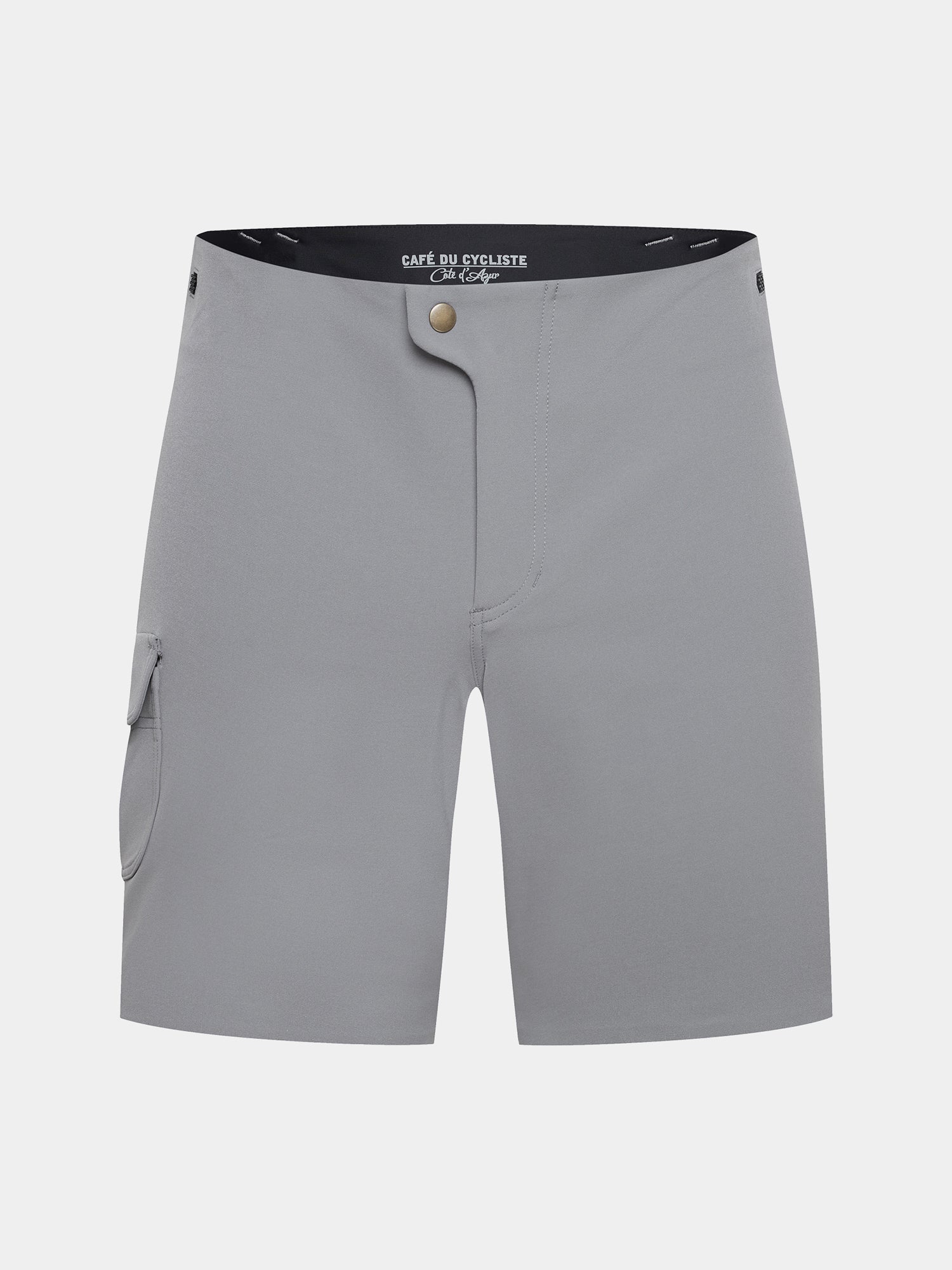 cafe du cycliste Men's Cycling Shorts Virginie Slate Grey